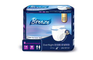 Breeze Over Night| תחתוני ספיגה מידה M