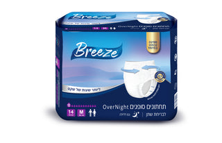 Breeze Over Night| מארז תחתוני ספיגה מידה M